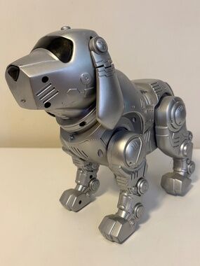 Toy Quest Vintage 2000s Collectible Tekno Robotic Puppy Dog Toy Unknown Working